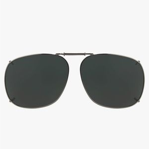 Haven Fits Over Sunwear unisex adult Clip On Sunglasses, Grey
